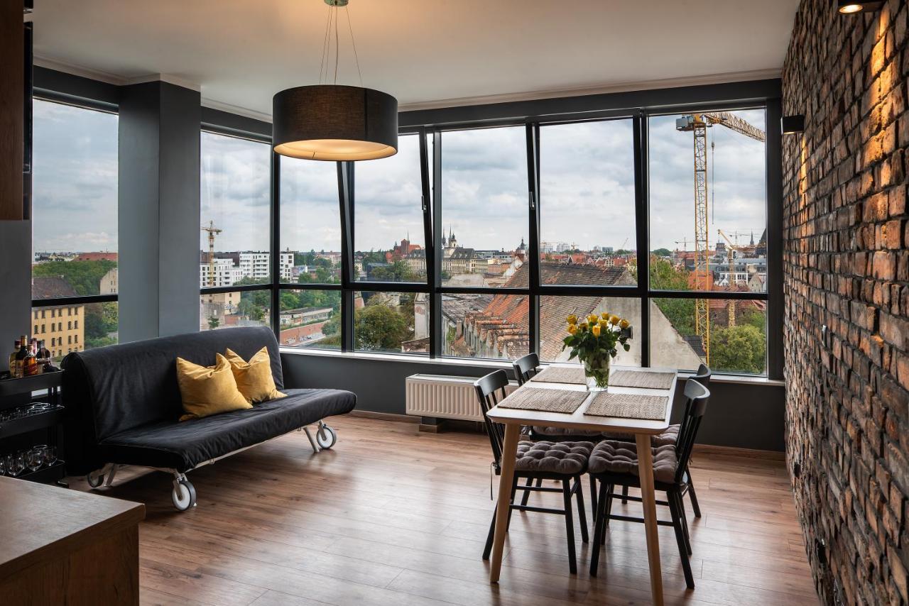 Апартаменти Nowy Apartament Odra Tower - 71 M - 900 M Od Rynku Вроцлав Екстер'єр фото